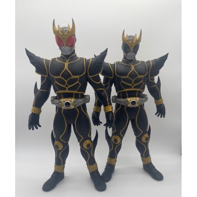 Big Size Soft Vinyl Toy Banpresto Masked Rider Kuuga Ultimate Form Black and Normal Ver. Big Soft Vi