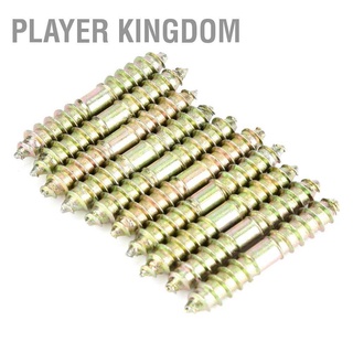 Player Kingdom สกรูเชื่อมต่อเฟอร์นิเจอร์งานไม้ 6x40 มม. 10 ชิ้น