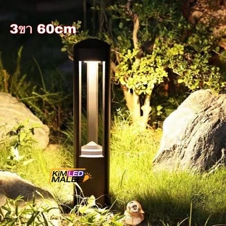 ราคาโรงงาน ใหม่NEWโคมไฟสนามสวน 20W 220v ไฟทางเดินแบบพร้อมหลอดในตัว LED กันน้ำกันฝนใช้ไฟ60cm