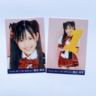 AKB48 Watanabe Mayu Mayuyu special photo set Thanks No 1 Iwake Maybe 🐰🌸- (semi 2รูป)