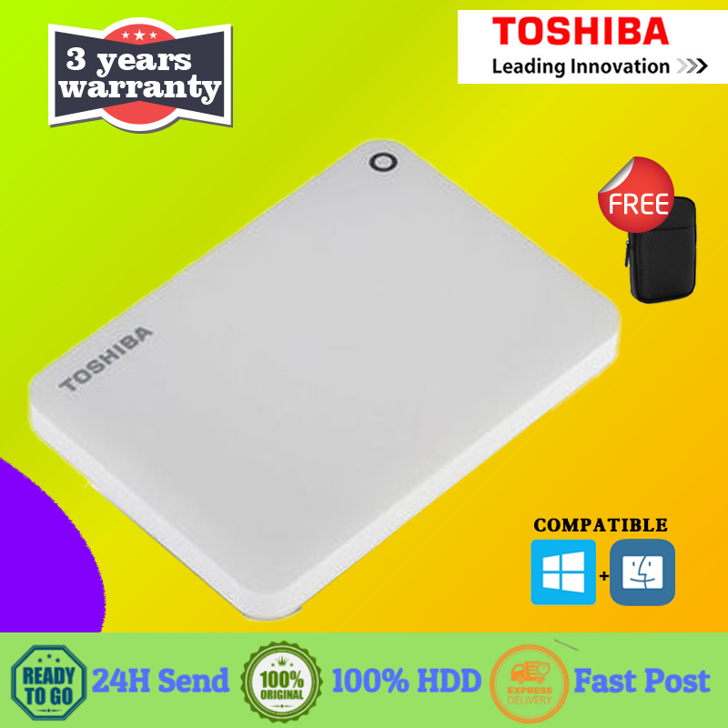 ◊(3 YRS WARRANTY) TOSHIBA CANVIO READY / BASIC 1TB 2TB /3TB 4TB USB3.0 EXTERNAL HARD DISK (BLACK)