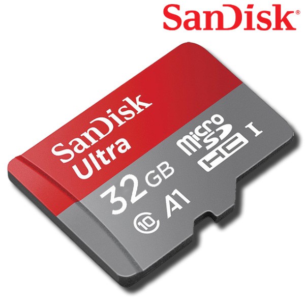 Sandisk Ultra MicroSD Card Class10 A1 32GB Speed 120MB/s (SDSQUA4-032G-GN6MN) เมมโมรี่ การ์ด แซนดิส โทรศัพท์ แท็บเล็ต