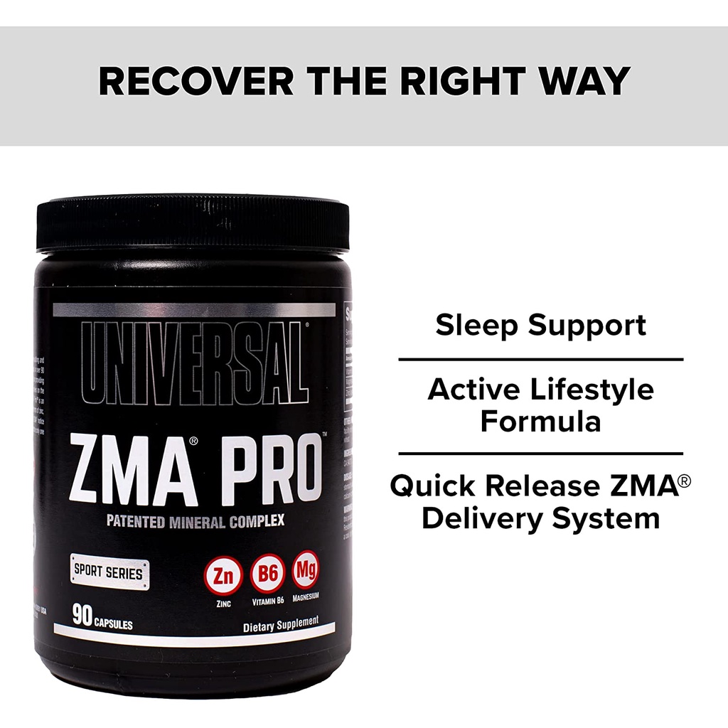 UNIVERSAL ZMA PRO (90แคปซูล) muscle_cafe ThaiPick