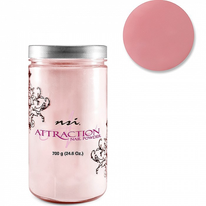 NSI ผงอะคริลิค Attraction Acrylic Purely Pink Powder 700g.ชมพูใส ของแท้จากผู้นำเข้าเจ้าเดียวในประเทศไทย