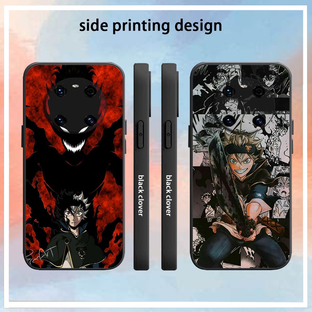 Black Clover อะนิเมะ ASZ02 สําหรับ Huawei Y6p Y7 2019 Y7A Y6 Nova 3i 7i 8i Pro Honor X20 50 Lite 5T 