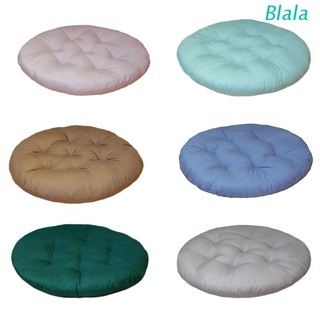 Blala หมอนรองนั่งทรงกลมสีพื้นขนาด 40 ซม. สําหรับตกแต่งเก้าอี้โซฟารถยนต์