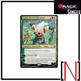 [MTG][Single][WAR] Ajani, the Greathearted ระดับ Rare [ภาษาอังกฤษ]