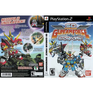 SD GUNDAM FORCE SHOWDOWN! [PS2 US : DVD5 1 Disc]