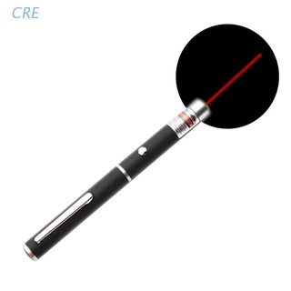 Cre ปากกาชี้เลเซอร์สีแดงสีม่วงเขียวเลเซอร์ 5mW Lazer 650nm