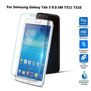 ฟิล์มกระจก นิรภัย ซัมซุง แท็ป3 8.0 ที311  Tempered Glass Screen For Samsung Galaxy Tab 3 8.0 T311 (8.0")