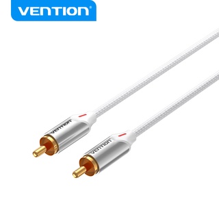 Vention สาย RCA ตัวผู้ เป็น ตัวผู้ สายสัญญาณเสียง AUX สําหรับเครื่องขยายเสียงลําโพง BCR