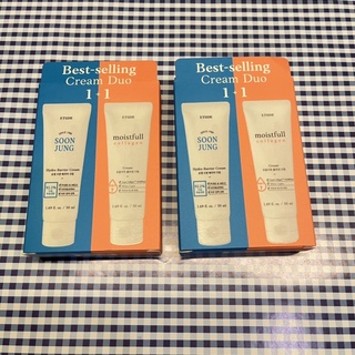 Etude Best-Selling Soon Jung 50ml + Moisfull Collagen 50ml ของแท้จากช็อปไทย