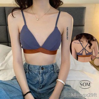 กางเกงใน xl ☇❃◘Som Underwear เสื้อชั้นในแฟชั่นมาใหม่ เสื้อในปรับสายได้หลายรูปแบบ มีฟองน้ำดันทรงสวย บราไร้ขอบไร้โครง ฟรี