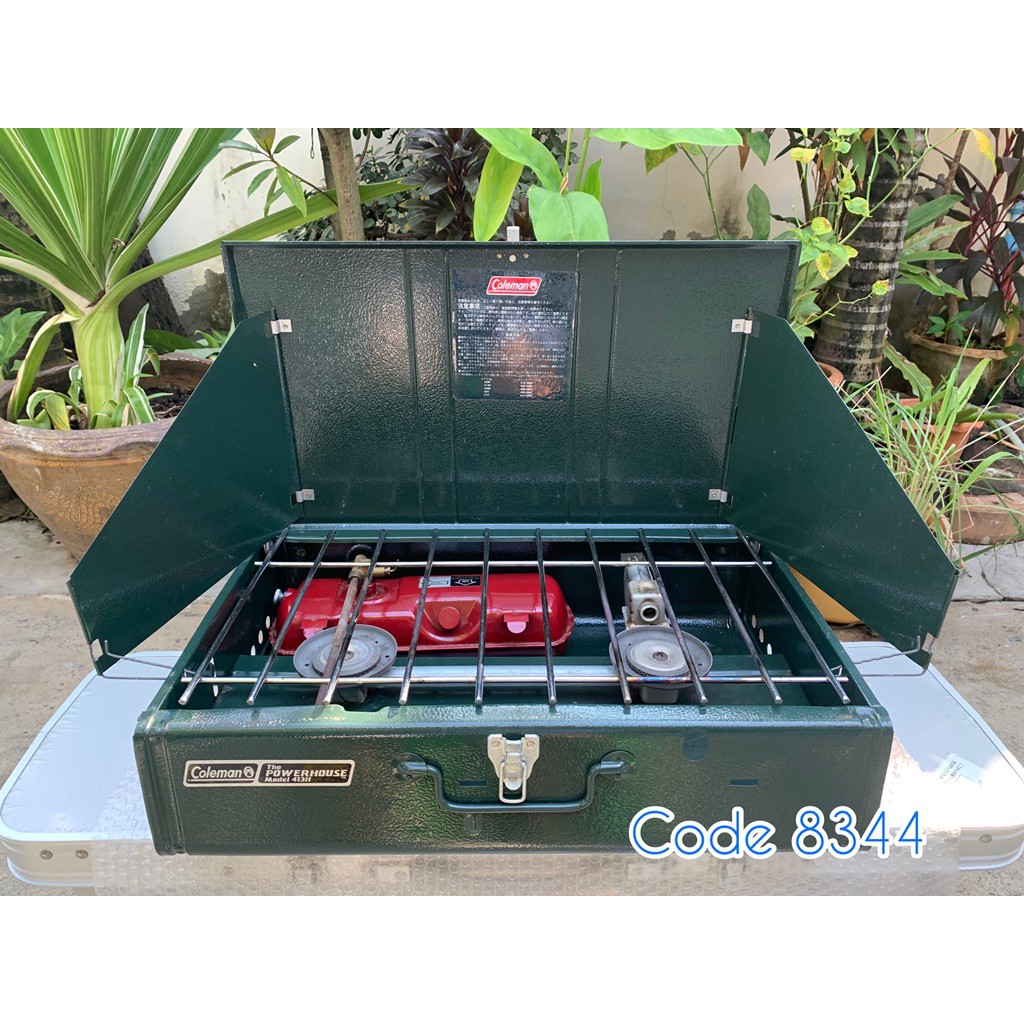 ส นค าพร อมส ง เตาน ำม น Coleman Powerhouse Two Burner Stove 413h Shopee Thailand