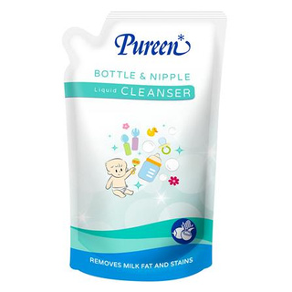 รีฟิลน้ำยาล้างขวดนม PUREEN 550 มล. อ่อนโยนต่อผิว ปลอดภัยต่อเด็กและคุณแม่