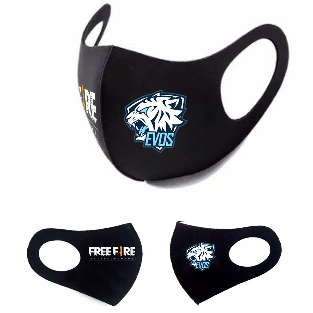 หน้ากากดําน้ําสําหรับเด็ก Free Fire