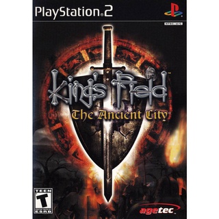 Kings Field: The Ancient City PS2 แผ่นเกมps2 แผ่นไรท์ เกมเพทู