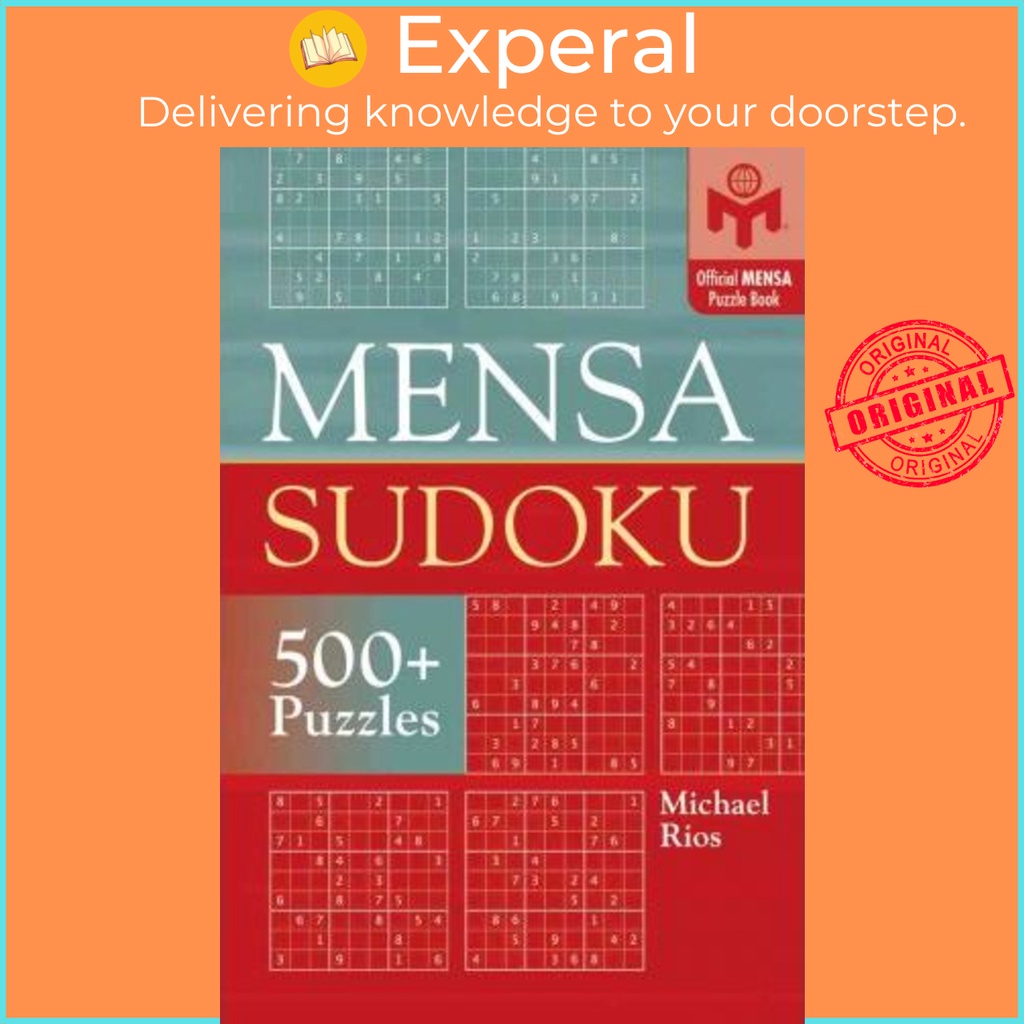 Mensa (R) Sudoku by Michael Rios (ฉบับสหรัฐอเมริกาปกอ่อน)