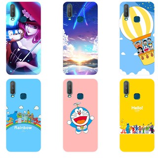 Soft Silicone For VIOV Y15 Y17 Casing Printed Animed Cartoon VIVO Y17 Y15 ครอบคลุมกรณี