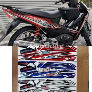 สติกเกอร์ตัวถัง HONDA WAVE 125X (1)