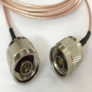 Rg316 N male Plug to N male Plug RF Coaxial Pigtail Cable 10/15/20/30/50 ซม. 1/2/3/5 ม.