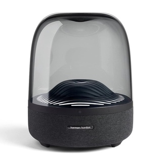 Harman Kardon Aura Studio 3 ลําโพงบลูทูธ | เสียงพิเศษ 360 องศา | หรูหรา | ลําโพงไร้สาย BT