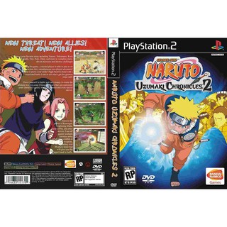 NARUTO UZUMAKI CHRONICLES 2 [PS2 US : DVD5 1 Disc]