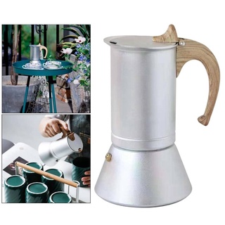 มอคค่าพอท หม้อทำกาแฟสด Mokapot 150MLอลูมิเนียม Mokaหม้อกาแฟเอสเปรสโซ่ สกัดกาแฟ