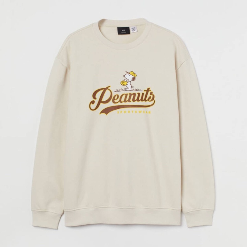 CREWNECK H&M PEANUTS ATHLETIC CLUB