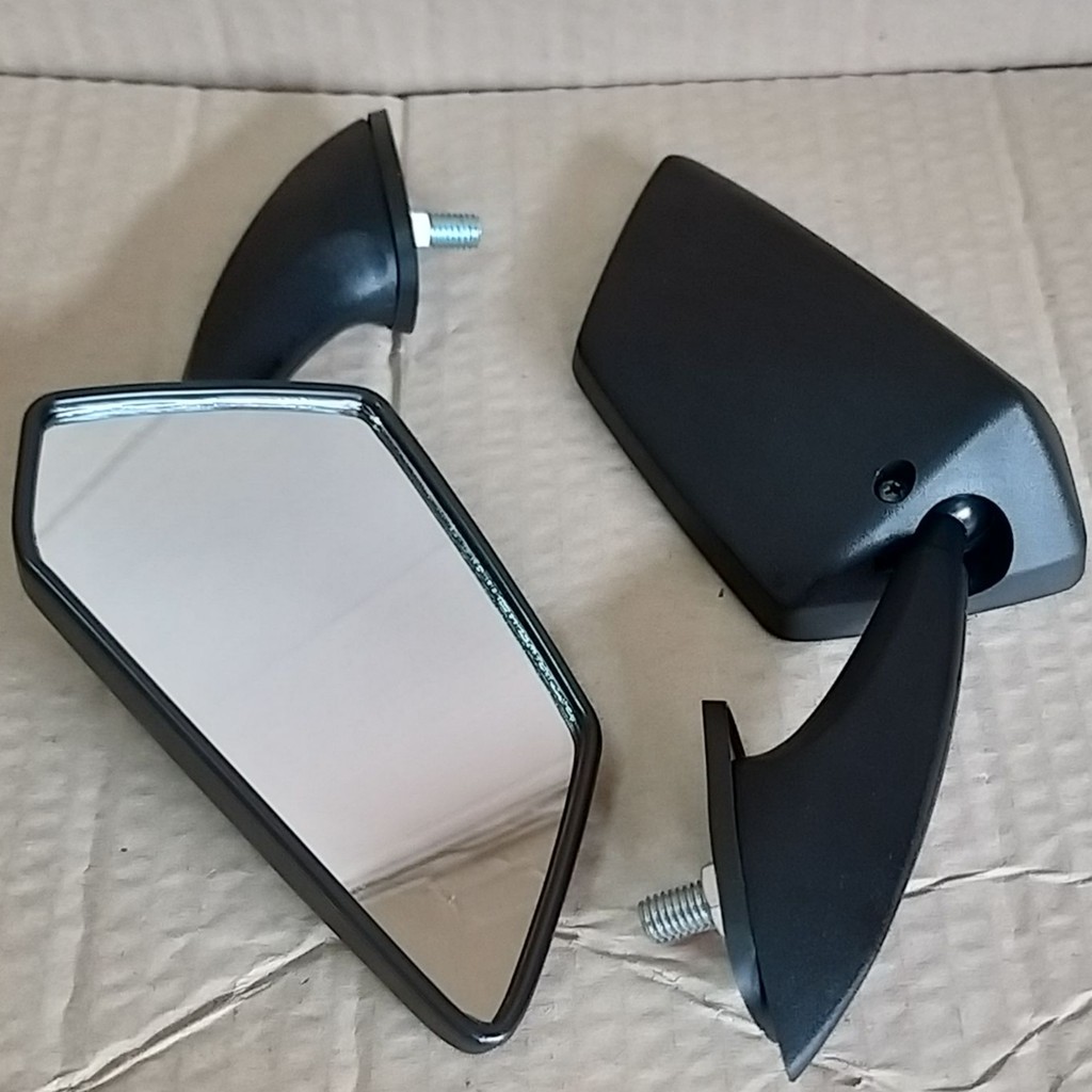 กระจกแต่ง มองหลัง (ติดหน้ากาก) NO. 6 รุ่น NINJA ขนาด 8 มิล.# 1050-906-08ZBL