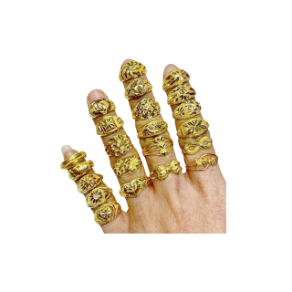 3.15 Flash Sale แหวนทองครึ่งสลึง (ทางร้านสุ่ม สุ่มลายให้ งดเลือกลาย ส่งช้า5-7วัน !!) หนัก 1.9 กรัม ทองคำแท้96.5%