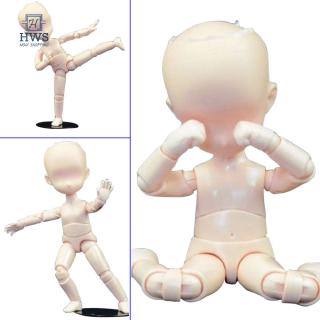 บอดี้ฟิกเกอร์เปล่า มีขาตั้งให้ วัสดุPVC  S.H.he/she Baby Child SHF Body-Chan kun DX