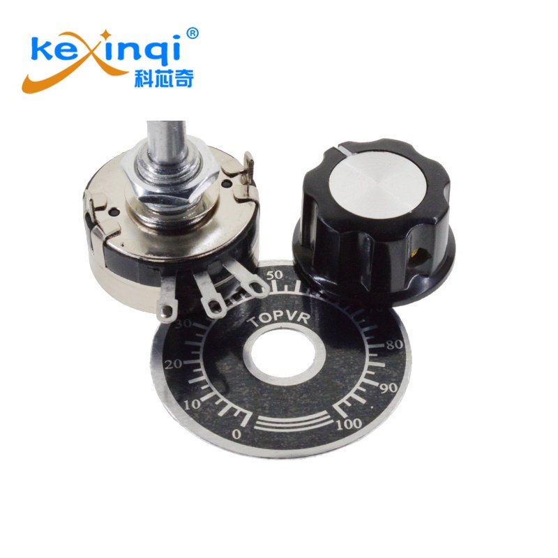 (1 ชิ้น) WTH118 Potentiometer 2W 1A 1K 2.2K 4.7K 10K 22K 47K 100K 470K 1M DIY ชุดอะไหล่ ราคา ถูกที่สุด ดีลบีเคเค แกลเลอรีภาพที่ 9