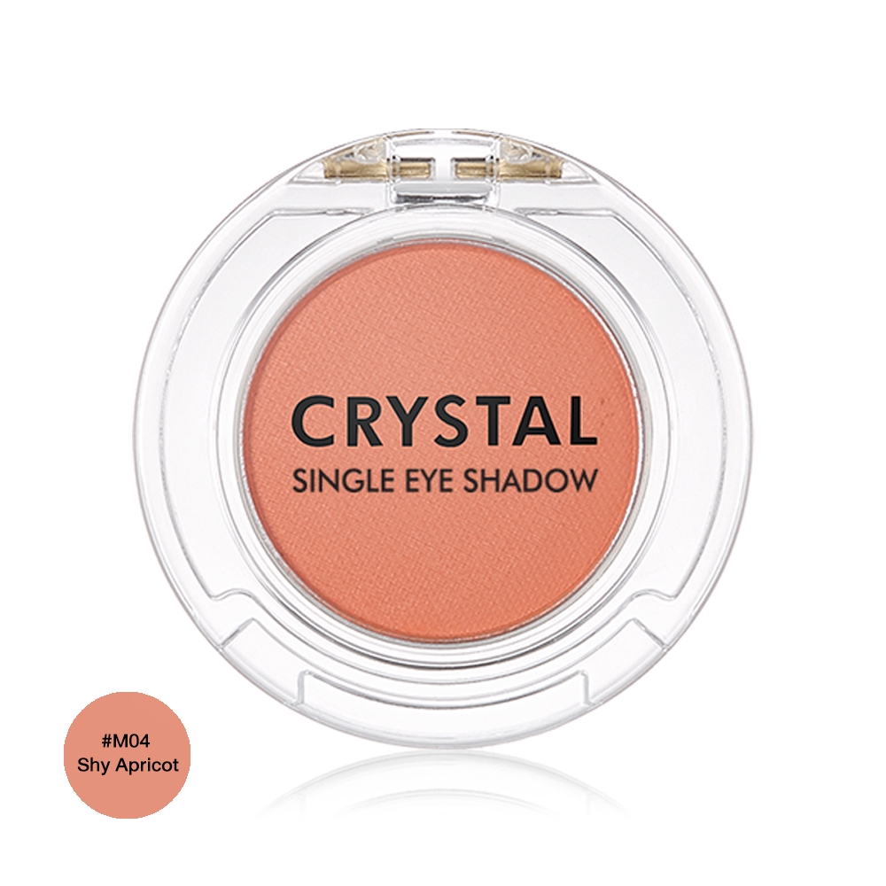 แบรนด์ญี่ปุ่น ราคาไม่แพง Tonymoly Crystal Single Shadow Aprico