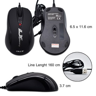 GAMING -GRADE OPTICAL MOUSE LX-305