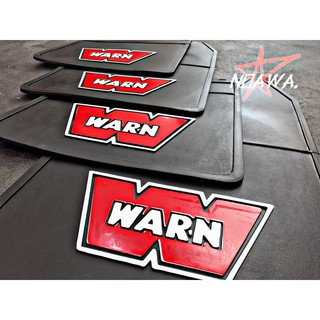 บังโคลน กันโคลน WARN สำหรับรถยนต์ 1ชุด 4ล้อ (เฉพาะแผ่น) ใส่ได้ทุกรุ่น