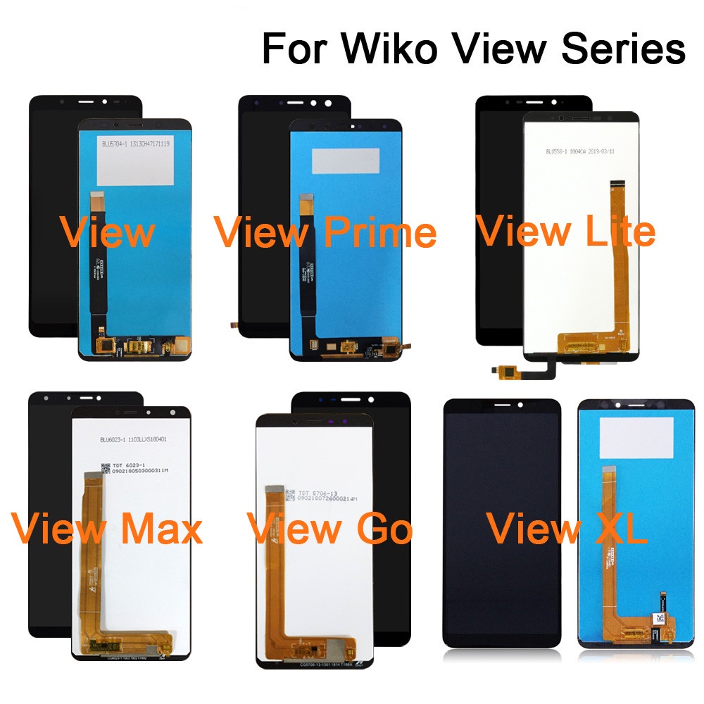 ชุดประกอบหน้าจอสัมผัส LCD สําหรับ Wiko View View Prime View Lite View Go View Max View XL