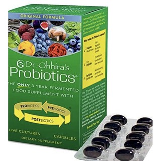 dr. ohhiras probiotics โปรไบโอติก 100 เม็ด