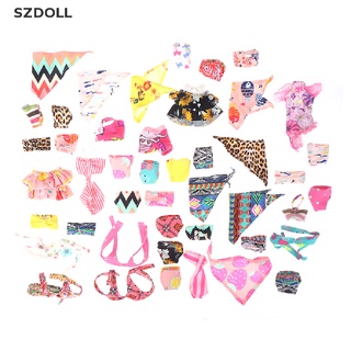 [cxSZDOLL]  Doll Dress Swimsuit For Dolls Fashion Handmade Clothes For Kids Toys  DOM