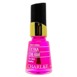 Charlee Nail Polish ยาทาเล็บชาลี 15 ml. สีชมพูใส Pink Top Coat