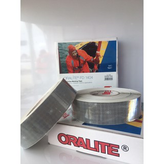 เทปสะท้อนแสงมาตรฐาน SOLAS - Retroreflective Tape, 40m roll (SOLAS) [LALIZAS- 70180]