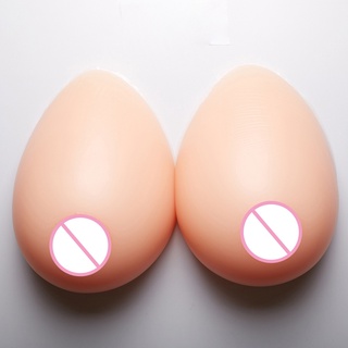 คู่ Silicone fake breast แผ่นซิลิโคนจําลอง มีกาวในตัว สําหรับเต้านมปลอม ซิลิโคน