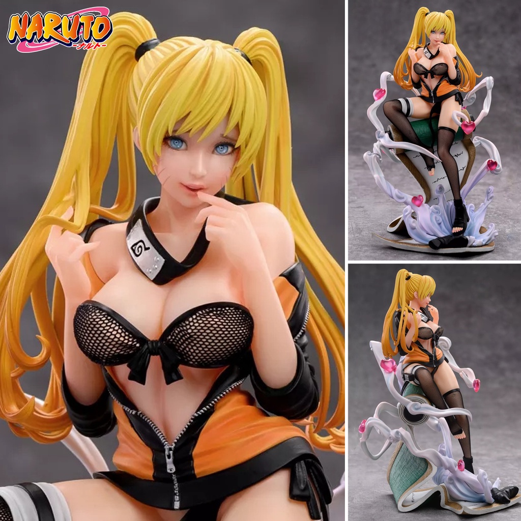 Figure ฟิกเกอร์ YOMI Studio Naruto Shippuden นารูโตะ ชิปปุเดง นินจาจอมคาถา โอ้โฮเฮะ Uzumaki Sexy no 