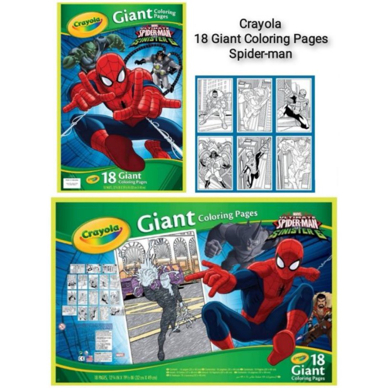 10 Spiderman Coloring Pages Crayola: Unleash Your Inner Web-Slinger