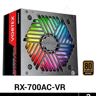 Raidmax ( RX-700AC-VR ) VORTEX ARGB 700W ( 80 PLUS BRONZE ) POWER SUPPLY ( อุปกรณ์จ่ายไฟ / PSU )