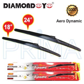 ใบปัดน้ำฝน DIAMOND EYE (กล่องแดง) ขนาด 18"+24"