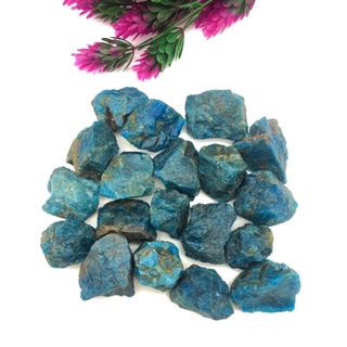 100% Natural Blue Apatite GemStone / Top High Premium Quality / Genuine Blue Apatite Rough Stone.