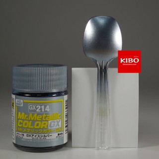 สีสูตรทินเนอร์ Mr.Metallic Color GX214 Ice Silver