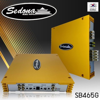 ♦พรีเมี่ยม♦ เพาเวอร์แอมป์ SEDONA รุ่นSB465G แอมป์รถยนต์ 4ชาแนล CLASS AB แอมป์เกาหลีให้เสียงแนวSQ กำลังขับสูงสุด 800วัตต์