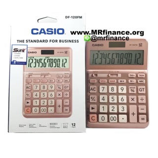 Casio DF-120FM PK ของใหม่ ของแท้